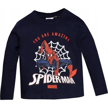 Chlapecké tričko Spiderman MARVEL CHLAPECKÉ TRIČKO - BLUZKA S DLOUHÝM RUKÁVEM, VELIKOST 98