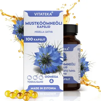 Speciální výživa Vitateka Kapsle s černým kmínovým olejem 100 ks