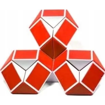 Hlavolam MAGICZNY WĄŻ UKŁADANKA ŁAMIGÓWKA LOGICKÁ HRA SNAKE HLAVOLAM KOSTKA