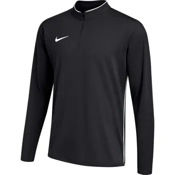 Pánské tričko Pánské sportovní triko Nike DRI-FIT PARK 1/4 ZIP S Černá, Bílá