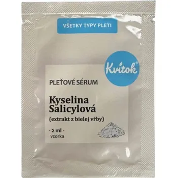 Pleťové sérum KVITOK Pleťové sérum Kyselina Salicylová - extrakt z bílé vrby 2 ml VZOREK