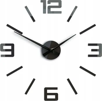 Hodiny Nástěnné hodiny Volan černé 60 cm