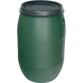 Sud Barel Pannon Rainbarel 120 lit. 395 mm, zelený sud na dešťovou vodu, HDPE