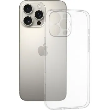 Pouzdro na mobilní telefon Techsuit - čirý silikon - iPhone 16 Pro Max - průhledný