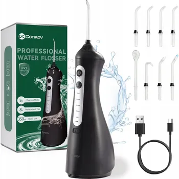 Bezpečnostní kamera ÚSTNÍ IRIGÁTOR 5W, NABÍJENÍ, 300ML NÁDRŽKA NA VODU PRO ORTODONTICKOU HYGIENU