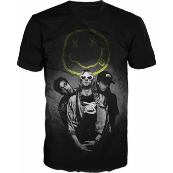 Pánské tričko rockove tricko Nirvana velikost: 7XL - šířka 73 cm, délka 80 cm