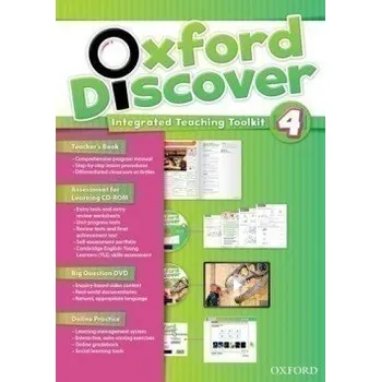 Anglický jazyk Oxford Discover 4 Teacher´s Book with Integrated Teaching Toolkit