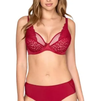 Podprsenka Dámská podprsenka TIMO Passion 042863 červená 80F