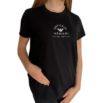 Dámské tričko Dámské triko Emporio Armani 164720 4R227 černé černá XL