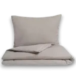 Kvalitex Klasické ložní flanelové povlečení 140x200, 70x90cm béžové Rozměr povlečení: 1+1, 140x220, 70x90cm