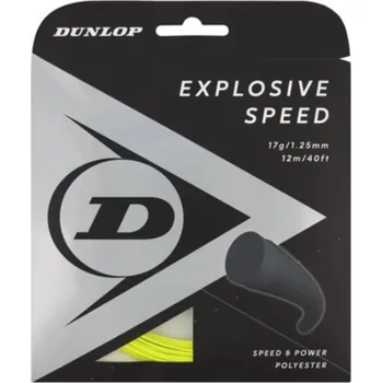 Struna na výplet tenisové rakety DUNLOP EXPLOSIVE SPEED YELLOW 12 m tenisový výplet - 1,25 mm