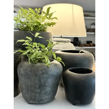 Váza Keramická váza 3 velikosti Velikost: v.16 cm, průměr 17 cm