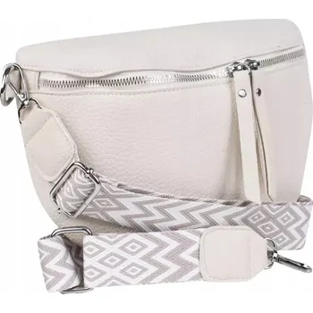 Ledvinka Agrafka na rameno Crossbody bílý