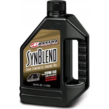 Motorový olej Motorový olej Maxima Racing SynBlend 4T 20W-50 Polosyntetický 1L