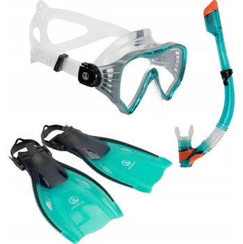 Potápěčská maska Sada na šnorchlování Aquastic Jetty modrá