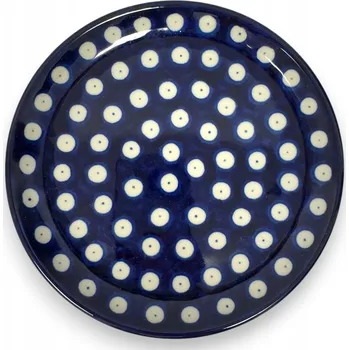 Talíř Dezertní talíř Kropka 15,5 cm, dekor 70AX G2, keramika Bolesławiec