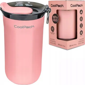 Termohrnek TERMOHRNEK NA KÁVU TOM 350ML PRÁŠEK PINK Z29004 COOLPACK