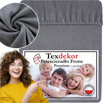 Prostěradlo Prostěradlo s gumou Texdekor froté 160 x 200 cm
