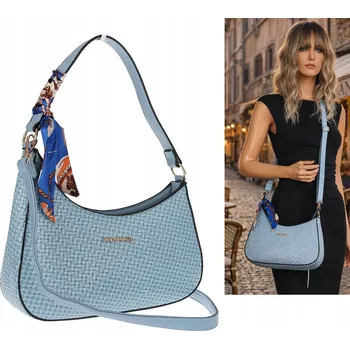 Kabelka CHARRO kabelka eko kůže modrá