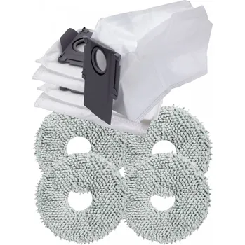 Sada příslušenství pro robotický vysavač Sáčky a mopy pro vysavač XIAOMI Roborock QRevo Edge (RR-QRE02-03-WHT) sada 4+3ks