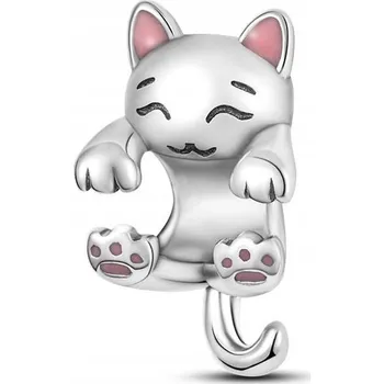 Přívěsek Přívěsek Kočka Kotě pro domácí mazlíčky, Stříbro 925, Dárek !