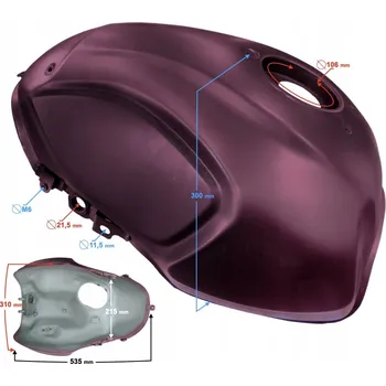 Palivová nádrž Palivová nádrž červená VOGE 300 AC