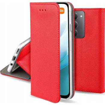 Pouzdro na mobilní telefon Flipové pouzdro Hero Case pro Xiaomi Redmi 15, červené