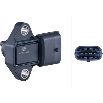 Autoelektrika Senzor tlaku sacího potrubí HELLA 6PP 358 152-201