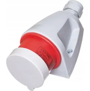 Elektrická zásuvka Zástrčka zásuvková pevná silová 32A 4P 400V WSM 32/4 Elektromet