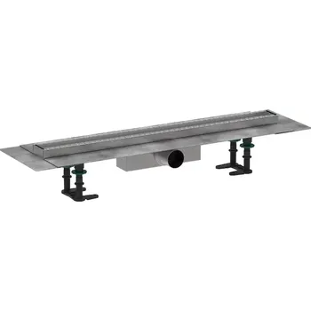 Odvodňovací žlab Hansgrohe RainDrain Compact - Sprchový žlab 70 cm pro vložení dlažby, s roštem 56177000