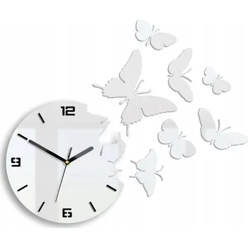 Hodiny Nástěnné hodiny Volan bílé 60 cm