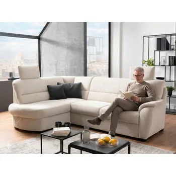 Sedací souprava Rohová sedací souprava PANDORA 3 Levý roh - s rozkládáním a s úložným prostorem