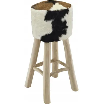 Barová židle Barová Židle Greatstore v odstínech hnědé 76 cm dřevěný