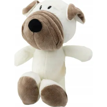 plyšák PLYŠOVÝ PEJSEK MOPSEK S PŘÍSAVKOU K ZAVĚŠENÍ