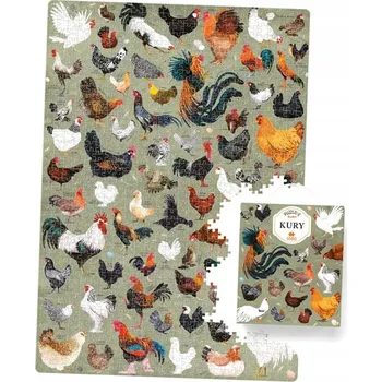 Puzzle Puzzlove CzuCzu Slepice puzzle 1000 dílků