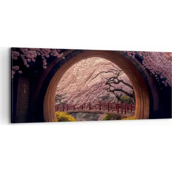 Obraz Fotoobraz obraz na plátně canvas 100x40 most obývací pokoj ložnice na zeď velký