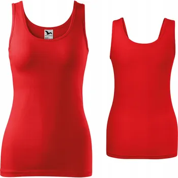 Dámské tričko DÁMSKÝ TOP BEZ RUKÁVŮ TRIČKO MALFINI TRIUMPH 136 180G ČERVENÁ L