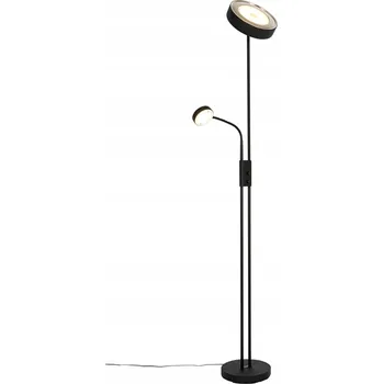 Stojací lampa Stojací lampa QAZQA Kelso s integrovaným LED zdrojem 29 W, černá