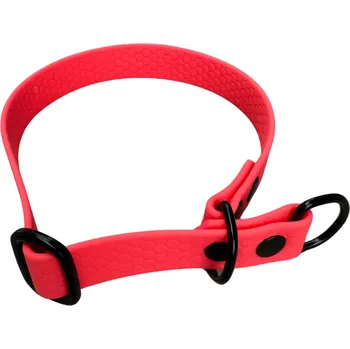 Obojek pro psa HEXA stahovací obojek - 20mm šíře Barva: Tmavě modrá, Velikost: S, Barva spony: Stříbrná