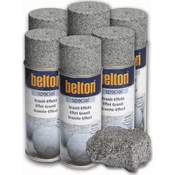 Barva ve spreji BELTON EFEKT GRANITU ŠEDÝ SPREJ 400 ML