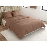 Bavlněné povlečení LUX hnědé hotelová kapsa Rozměr povlečení: 70 x 90 cm | 140 x 200 cm, 140x200 / 70x90 cm