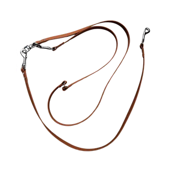 Vodítko pro psa Přepínací vodítko přes rameno - Voděodolný popruh 16mm Barva: Khaki, Délka: Kolem těla 140 cm, Barva kování: Růžové zlato