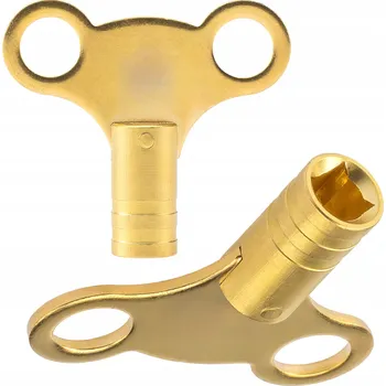 Radiátor Klíč klíček k odvzdušnění radiátoru radiátorů topení mosazný