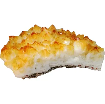 Sběratelství Přírodní citrínová drůza 3,57 kg – krásný krystal pro Feng Shui a energii domova