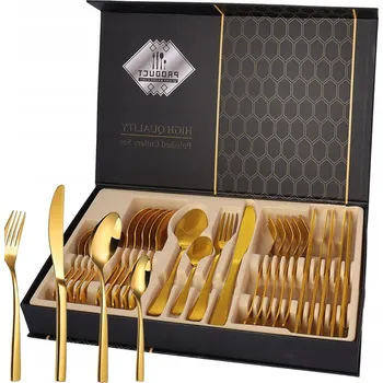 Příbor JÍDELNÍ PŘÍBORY Z OCELI JÍDELNÍ SERVIS PŘÍBORY OCEL NEREZ. PRO 24 OSOB