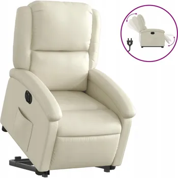 Křeslo Houpací křeslo VidaXL béžové