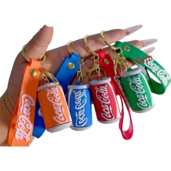 Přívěšek na klíče - Coca cola plechovka (náhodná barva)