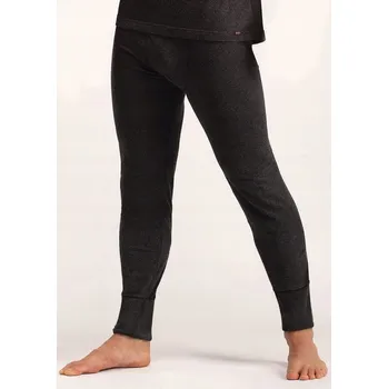 Pánské termo spodky Pánské spodky KEY 155 HOT TOUCH BAVLNA ŠEDÉ L