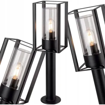 Stojací lampa LED zahradní nástěnná lampa stropní svítidlo Stojící sloupek na žárovku IP44 50 cm