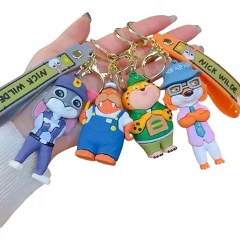 Přívěšek na klíče -Přívěšek na klíče - Zootopia - Zootropolis (náhodný motiv) Zootopia 6 cm (náhodný motiv)